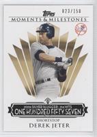 Derek Jeter (2006 Silver Slugger - 214 Hits) #/150