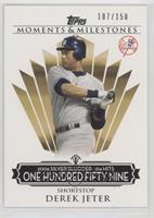 Derek Jeter (2006 Silver Slugger - 214 Hits) #/150