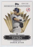 Derek Jeter (2006 Silver Slugger - 214 Hits) #/150