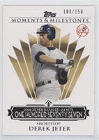 Derek Jeter (2006 Silver Slugger - 214 Hits) #/150