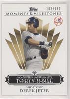 Derek Jeter (2006 Silver Slugger - 214 Hits) #/150