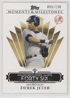 Derek Jeter (2006 Silver Slugger - 214 Hits) #/150