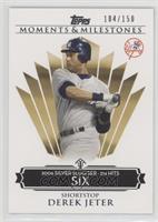 Derek Jeter (2006 Silver Slugger - 214 Hits) #/150