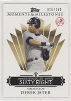 Derek Jeter (2006 Silver Slugger - 214 Hits) #/150