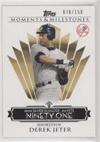 Derek Jeter (2006 Silver Slugger - 214 Hits) #/150