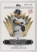 Derek Jeter (2006 Silver Slugger - 214 Hits) #/150