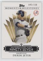 Derek Jeter (2006 Silver Slugger - 214 Hits) #/150