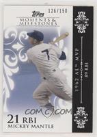 Mickey Mantle (1962 AL MVP - 89 RBIs) #/150