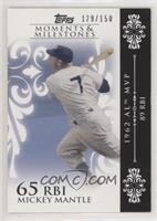 Mickey Mantle (1962 AL MVP - 89 RBIs) #/150