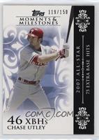 Chase Utley (2007 All-Star - 75 Extra Base Hits) #/150