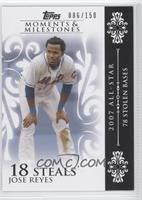 Jose Reyes (2007 All-Star - 78 Stolen Bases) #/150