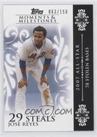 Jose Reyes (2007 All-Star - 78 Stolen Bases) #/150