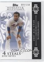 Jose Reyes (2007 All-Star - 78 Stolen Bases) #/150