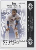 Jose Reyes (2007 All-Star - 78 Stolen Bases) #/150