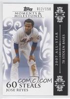 Jose Reyes (2007 All-Star - 78 Stolen Bases) #/150