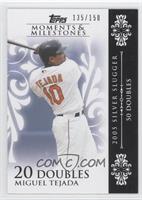 Miguel Tejada (2005 Silver Slugger - 50 Doubles) #/150