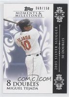 Miguel Tejada (2005 Silver Slugger - 50 Doubles) #/150