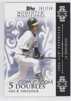 Nick Swisher (2006 MLB Superstar - 24 Doubles) #/150