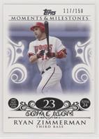 Ryan Zimmerman (2007 MLB Superstar - 24 HRs) #/150