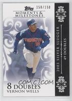 Vernon Wells (2003 Silver Slugger - 49 Doubles) #/150