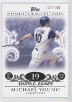 Michael Young (2005 All-Star - 24 HRs) #/150