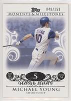 Michael Young (2005 All-Star - 24 HRs) [Noted] #/150