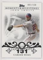 John Smoltz (2007 - 200 Career Wins (207 Total)) #/150