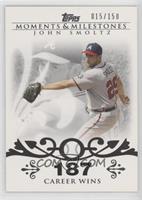 John Smoltz (2007 - 200 Career Wins (207 Total)) #/150