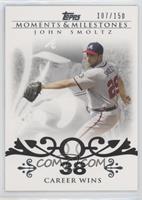 John Smoltz (2007 - 200 Career Wins (207 Total)) #/150