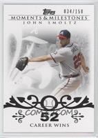 John Smoltz (2007 - 200 Career Wins (207 Total)) #/150