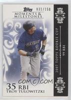 Troy Tulowitzki (2007 Topps Rookie Cup - 99 RBIs) #/150
