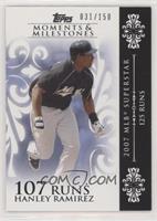 Hanley Ramirez (2007 MLB Superstar - 125 Runs) [Noted] #/150