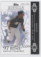 Hanley Ramirez (2007 MLB Superstar - 125 Runs) #/150