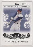 Grady Sizemore (2007 All-Star - 24 HRs) [Noted] #/150