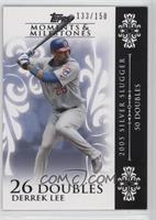 Derrek Lee (2005 Silver Slugger - 50 Doubles) #/150