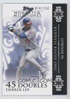 Derrek Lee (2005 Silver Slugger - 50 Doubles) #/150