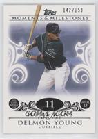 Delmon Young (2007 Topps Rookie Cup - 13 Home Runs) #/150