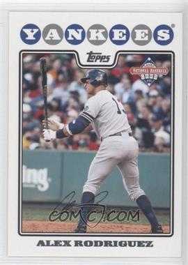 2008 Topps National Baseball Card Day - Card Shop Promotion [Base] #1 - Alex Rodriguez