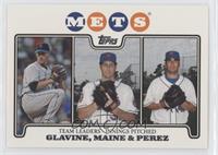 Team Leaders - Tom Glavine, John Maine, Oliver Perez