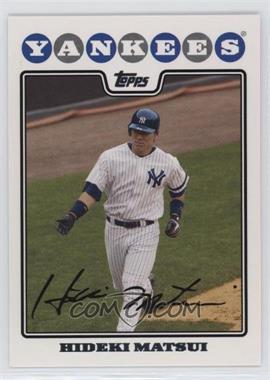 2008 Topps New York Yankees - [Base] #NYY7 - Hideki Matsui