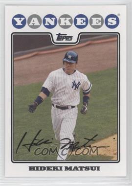 2008 Topps New York Yankees - [Base] #NYY7 - Hideki Matsui