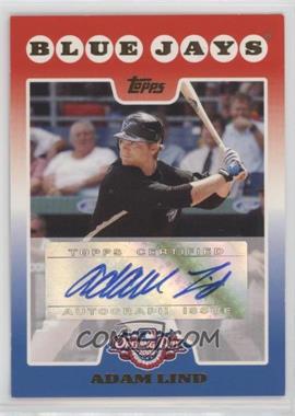 2008 Topps Opening Day - Autographs #ODA-AAL - Adam Lind