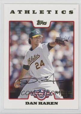 2008 Topps Opening Day - [Base] - Opening Day Edition #112 - Dan Haren /2199