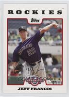 Jeff Francis #/2,199