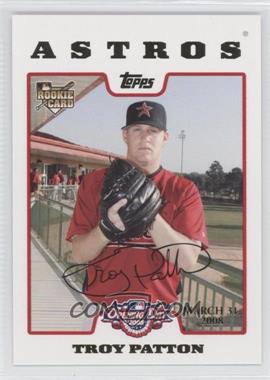 2008 Topps Opening Day - [Base] - Opening Day Edition #209 - Troy Patton /2199