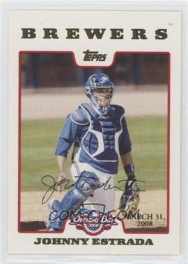 2008 Topps Opening Day - [Base] - Opening Day Edition #61 - Johnny Estrada /2199
