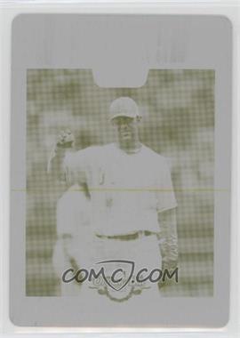 2008 Topps Opening Day - [Base] - Printing Plate Yellow #147 - Alex Gordon /1