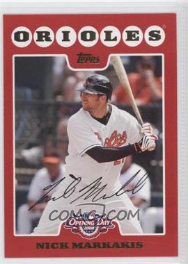 2008 Topps Opening Day - [Base] #20 - Nick Markakis