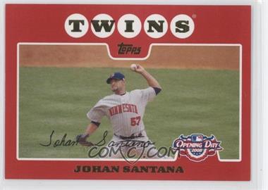 2008 Topps Opening Day - [Base] #52 - Johan Santana