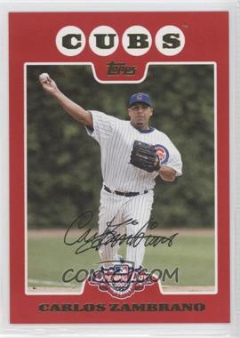 2008 Topps Opening Day - [Base] #66 - Carlos Zambrano